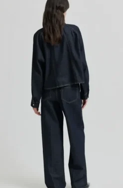 Columbus New Denim Trousers, dark blue denim