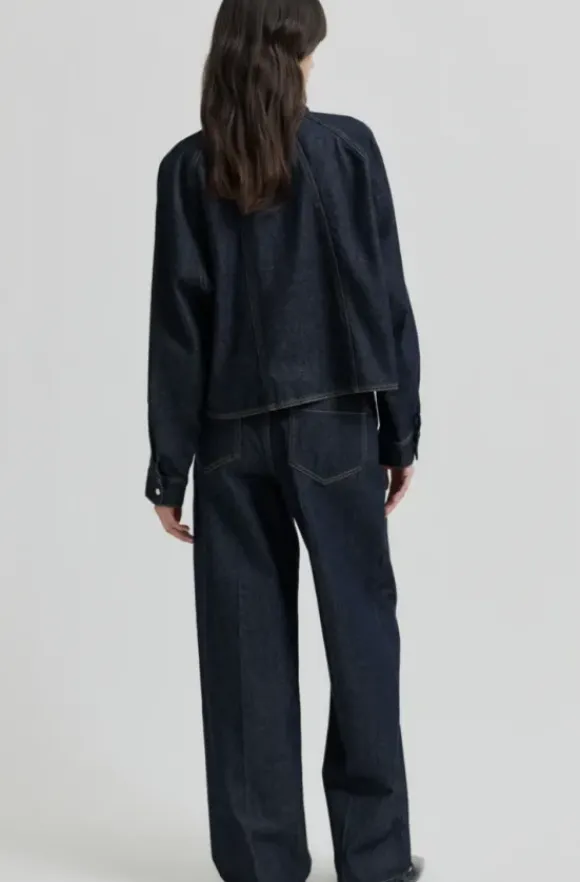 Columbus New Denim Trousers, dark blue denim