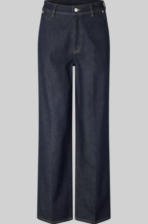 Columbus New Denim Trousers, dark blue denim