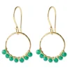Compassion Aventurine Gold korvakorut