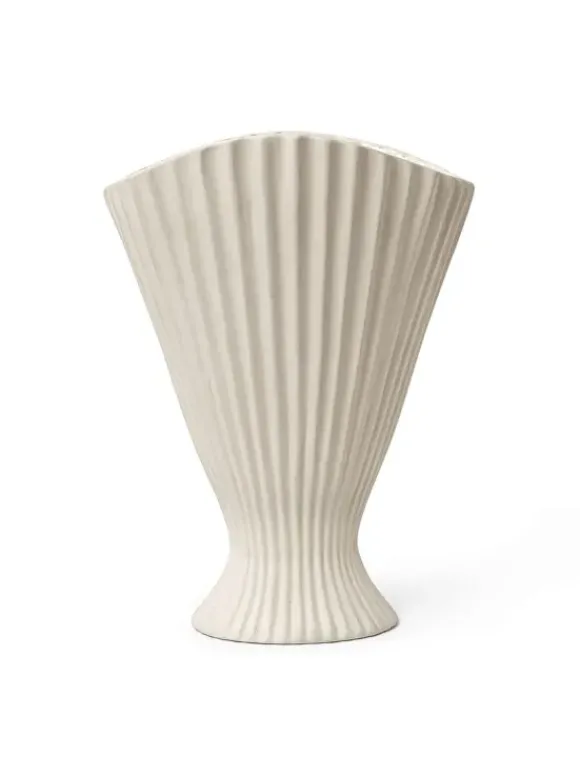 Ferm Living - Fountain vaasi, off-white