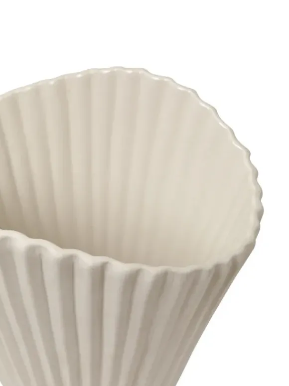 Ferm Living - Fountain vaasi, off-white