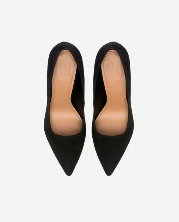 Flattered - Charlie Suede korkkarit, musta
