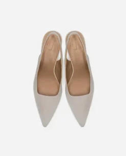 Flattered - Franchesca Suede korkokengät, sand