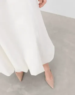 Flattered - Franchesca Suede korkokengät, sand