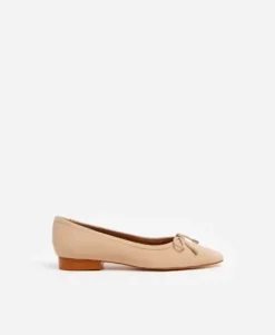 Flattered - Monica ballerinat, sand suede