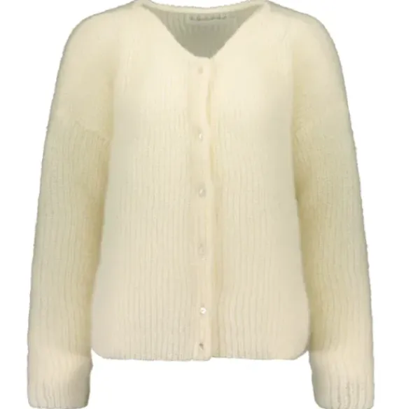 Gauhar - Mohair neuletakki, white