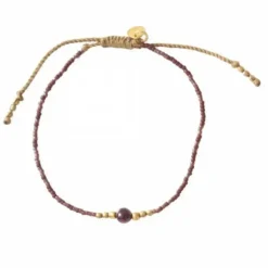 Iris rannekoru Garnet, gold