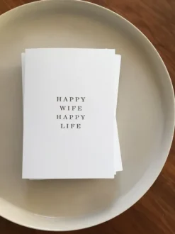 Joyem - Happy Wife Happy Life -kortti