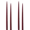 Kruunukynttilä pitkä 35cm, light bordeaux