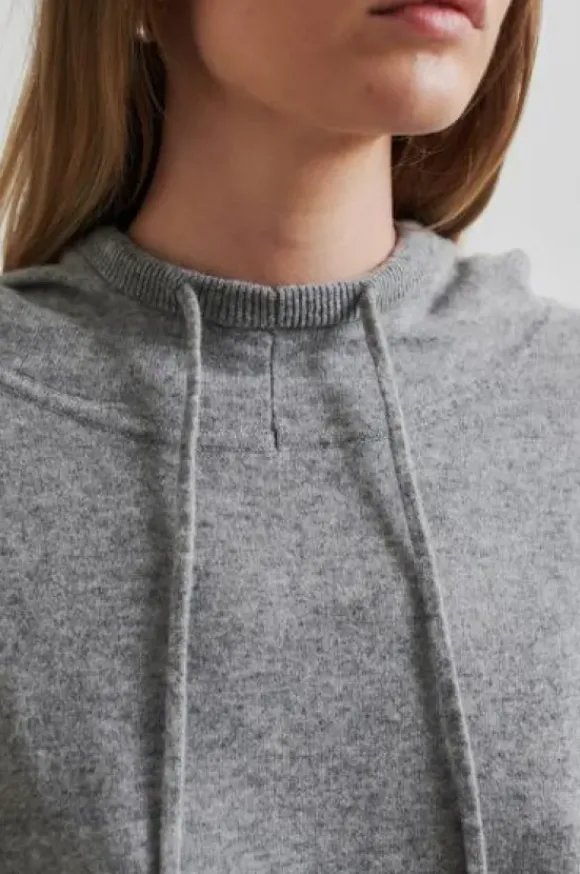 Lounge Knit huppari, grey melange