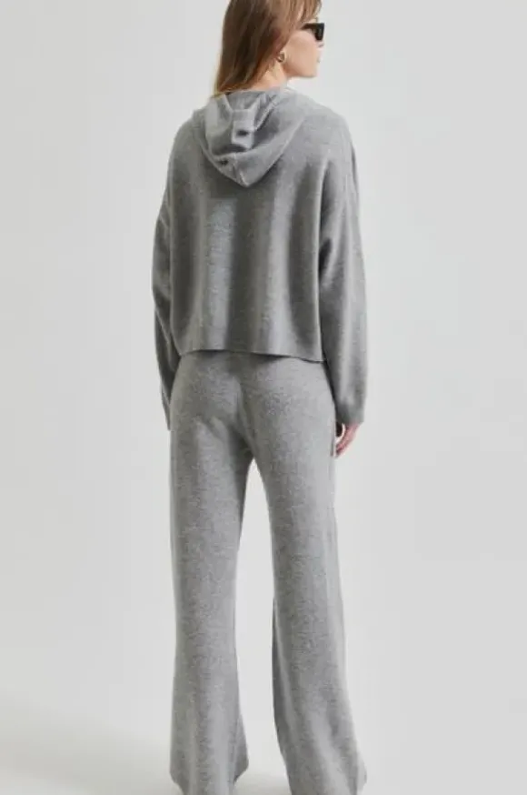 Lounge Knit huppari, grey melange