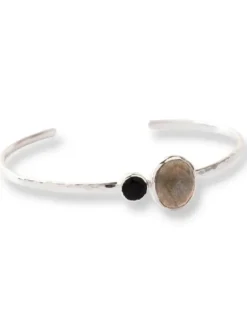 Memorable Labradorite Black Onyx SP rannekoru
