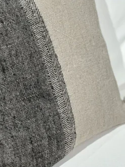 Olsson & Jensen - Levi tyynynpäällinen black/natural 60x60