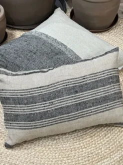 Olsson & Jensen - Levi tyynynpäällinen black/natural 60x60