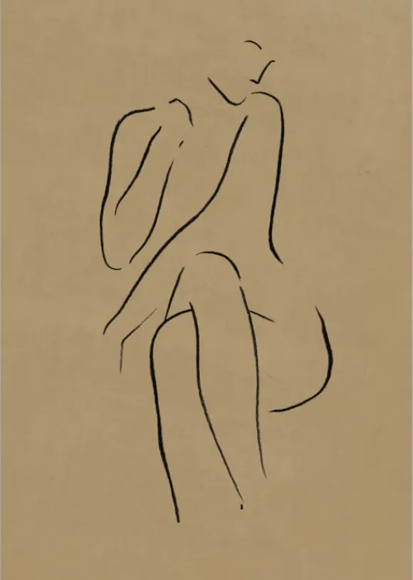 Paper Collective - Grace I juliste, 30x40cm