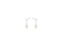 Pernille Corydon - Ocean Dream mini korvakorut, hopea
