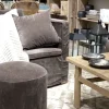 Pouf rahi 45x46, mocca