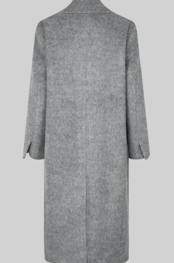 Sera villakangastakki, grey melange