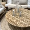 Tine K Home - bambuinen pyöreä sohvapöytä 100cm