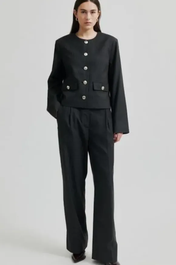 Wake housut, dark grey melange