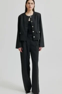 Wake housut, dark grey melange
