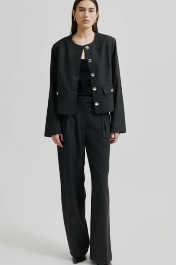 Wake housut, dark grey melange