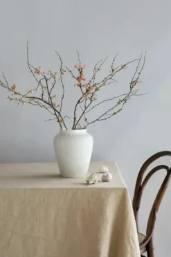 Willow maljakko H45 cm, valkoinen