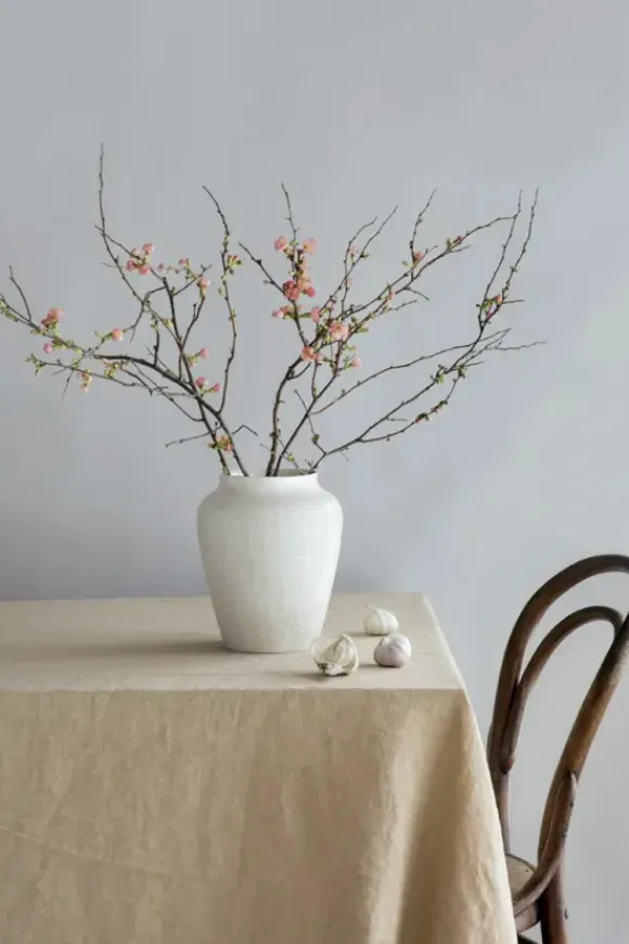 Willow maljakko H45 cm, valkoinen
